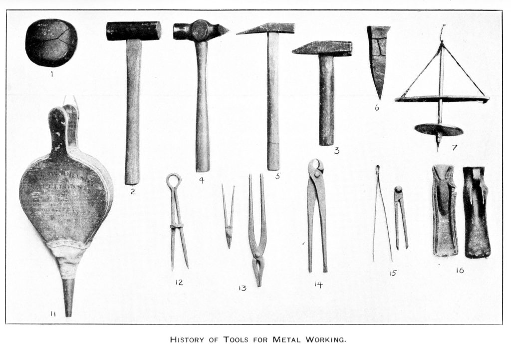 History of Inventions USNM 35 Tools for Metal Working